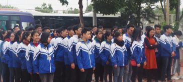 TRƯỜNG PTTH NHO QUAN A VỀ THĂM TRƯỜNG