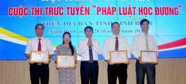 Trường Cao đẳng Cơ giới Ninh Bình với cuộc thi trực tuyến “Pháp luật học đường” năm học 2019-2020