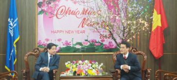 Thứ Trưởng Bộ Nông Nghiệp Và PTNT Lê Quốc Doanh Thăm Và Chúc Tết Tại Trường Cao Đẳng Cơ Giới Ninh Bình