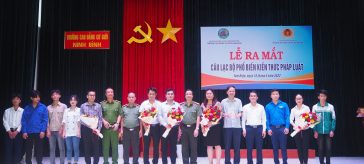 LỄ RA MẮT CLB PHỔ BIẾN KIẾN THỨC PHÁP LUẬT TRONG HỌC SINH, SINH VIÊN