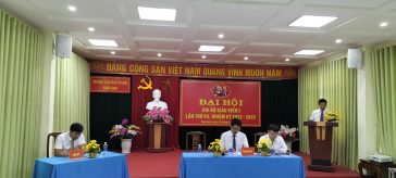 ĐẠI HỘI CHI BỘ GIÁO VIÊN 1 LẦN THỨ VII, NHIỆM KỲ 2022-2025