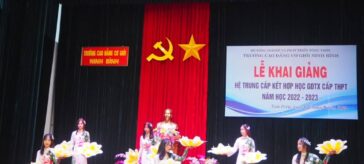 Lễ khai giảng Hệ trung cấp kết hợp học giáo dục thường xuyên cấp THPT