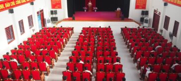 Khoa Kinh tế Du lịch, Khoa học Cơ bản, Điện- Điện lạnh – Lễ chào cờ tháng 9 năm học 2022- 2023