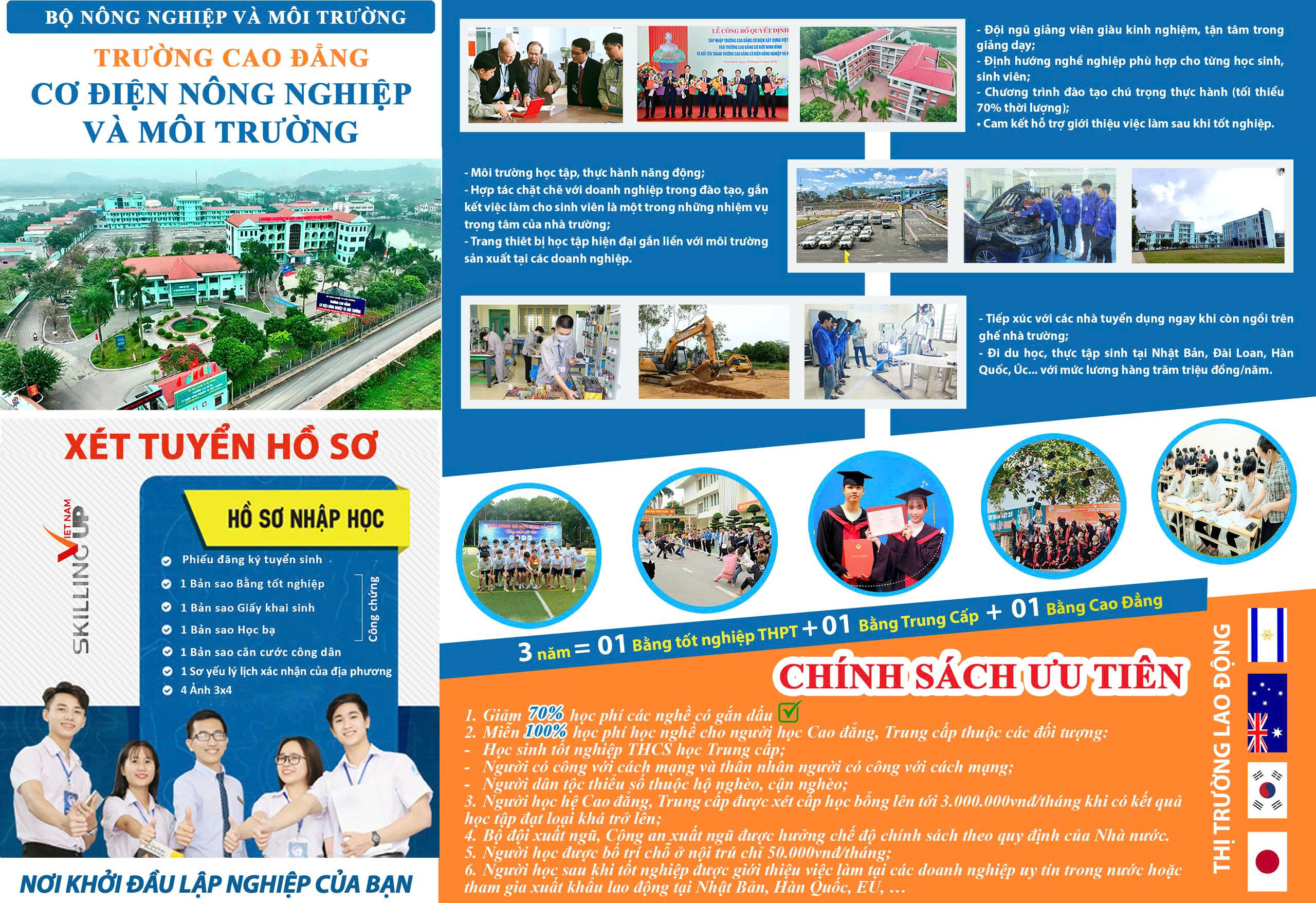 Trường CĐ Cơ điện Nông nghiệp và Môi trường