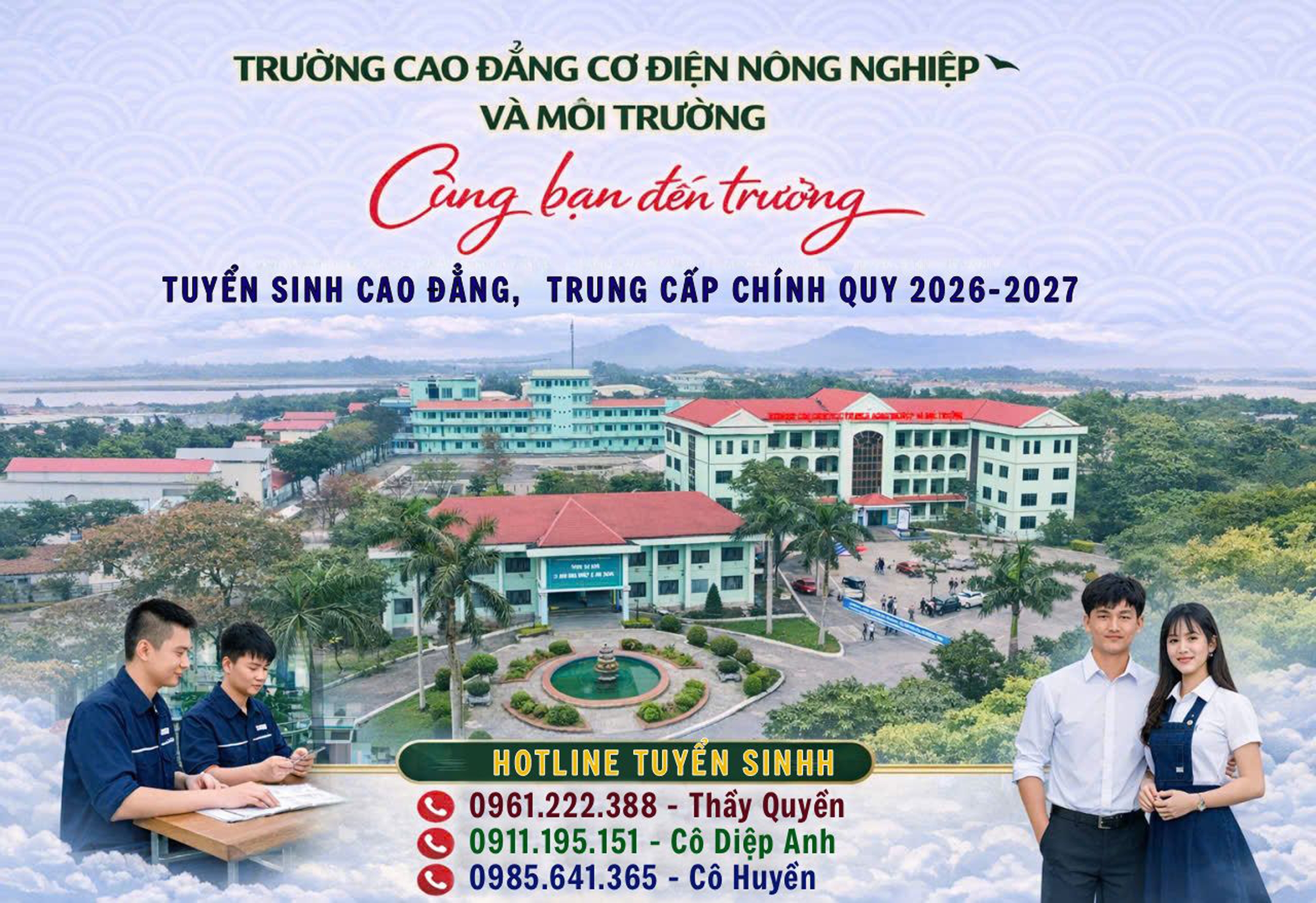 Trường CĐ Cơ điện Nông nghiệp và Môi trường