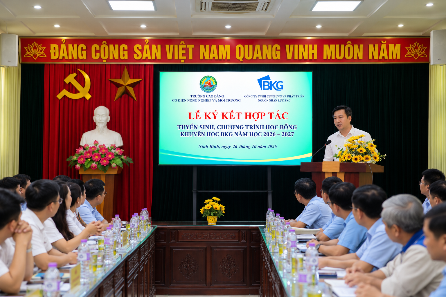 Vietnamese Cooperation Signing Ceremony 1