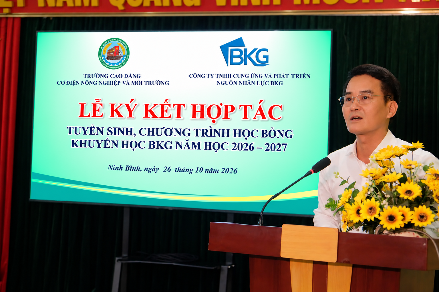 Vietnamese Cooperation Signing Ceremony
